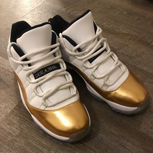 Jordan 11 Retro Low Closing Ceremony Gold